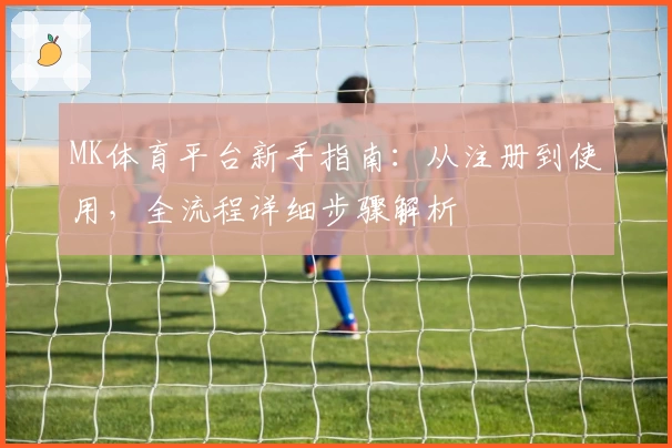 MK体育平台新手指南：从注册到使用，全流程详细步骤解析